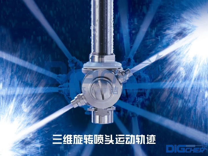 三維旋轉噴頭運動軌跡