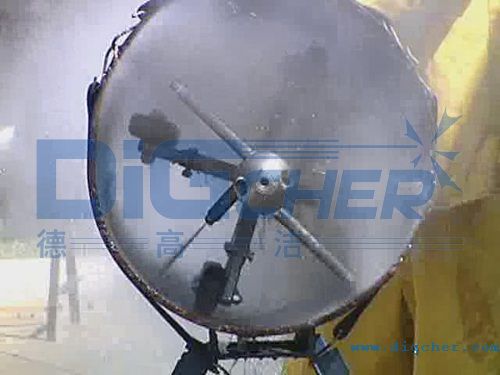 帶加長桿和中心支架的二維旋轉噴頭