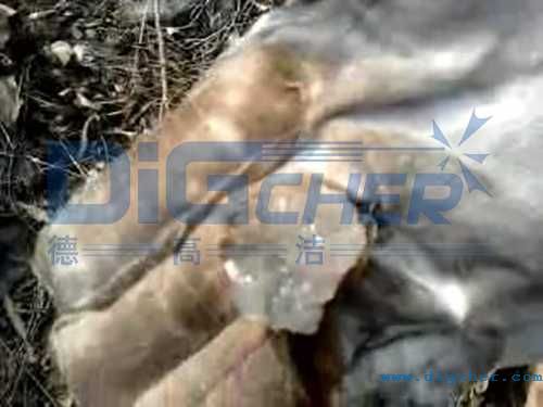 煤氣管道積萘結晶